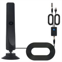 TV Antenna High Gain Indoor Digital Antenna Amplified Signal Booster
