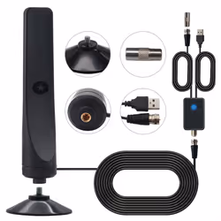 TV Antenna High Gain Indoor Digital Antenna Amplified Signal Booster