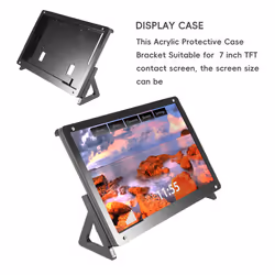 7Inch Lcd Bracket Case Screen Case Holder For Raspberry Pi 3 Model B+