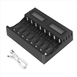 Battery Charger Smart 8-Slot Chargers for AA/AAA NiCd NiMh AA Charger