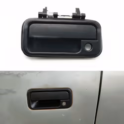 IZ1521106 Car Black Exterior Rear Right Door Handles Replacement