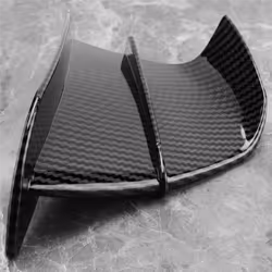 Side Wing Deflector Spoiler for V2 V4 899 959 1198 1199 1299(A)