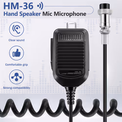 HM-36 Hand Speaker Mic microphone for ICOM Radio IC-718 IC-78 IC-765