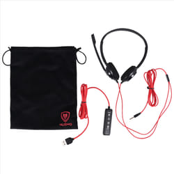 NUBWO USB Headset with Microphone for PS5 Computer, Headset for Boom