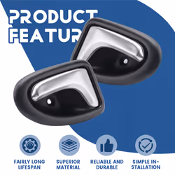 Interior Door Handles for Renault Clio II 2 Megane Scenic Trafic Back