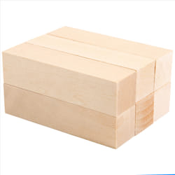 6Pcs Basswood Carving Blocks for Wood Beginners Carving Hobby Kit DIY