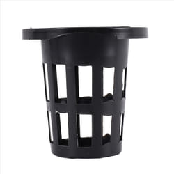 100 Pack Net Cups Slotted Mesh Wide Lip Filter Plant Net Pot