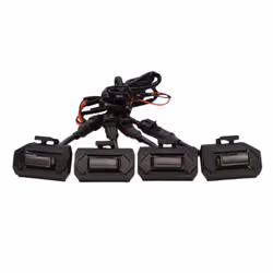 4PCS LED Front Grill Lights for Toyota Tacoma Raptor TRD,Yellow Light