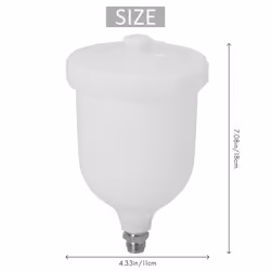 Spray Gun Cup Replacement Pot 600ML For Devilbiss GTI / TEKNA Pro