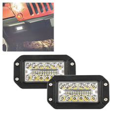 2Pcs 12V 6 Inch Light 26 LED Super Bright Spotlight Car Headlights