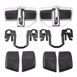 2Set TRD Door Lock Buckle Upgraded Stabilizer Cover Latches Stopper