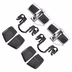 2Set TRD Door Lock Buckle Upgraded Stabilizer Cover Latches Stopper