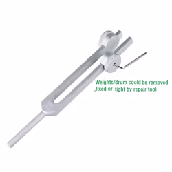4Pcs Tuning Fork Set(128Hz, OM 136.1Hz, MI 528Hz, 4096Hz)