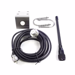 VHF Marine Antenna 156-163Mhz with 5M RG-58 Cable for Boat Sailboat