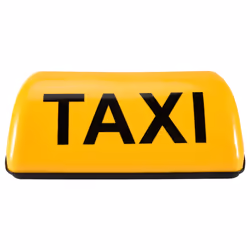 12V Waterproof Top Sign Magnetic Meter Cab Lamp Light LED - Yellow