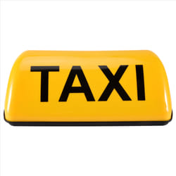 12V Waterproof Top Sign Magnetic Meter Cab Lamp Light LED - Yellow