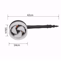Rotary Round Brush for Karcher K2/K3/K4/K5/K6/K7,High Pressure Washer