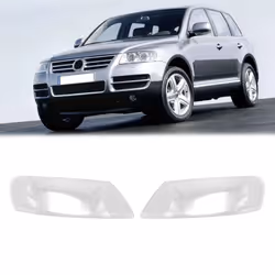 For Touareg 2003-2006 Left Headlight Shell Lamp Shade Lens Cover