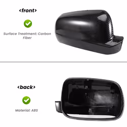 ABS Side Rear View Mirror Cover for Bora 1998-2009