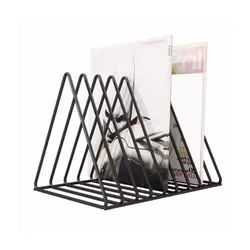 Vinyl Record CD Magazine Storage Rack Album Display Rack