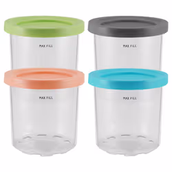 Ice Cream Pints Cup, Containers with Lids for Ninja Creami Pints