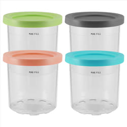 Ice Cream Pints Cup, Containers with Lids for Ninja Creami Pints