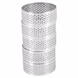 Stainless Steel Perforated Tart Ring, Perforated Cake Mousse Ring