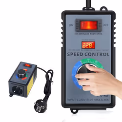 Speed Controller 230V, Motor Voltage Regulator, EU Plug
