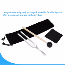 Silver Tuning Forks 528 Hz for Musical, Meditation