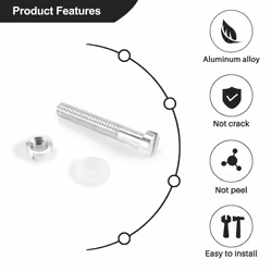 5Pcs M2.5 Screws Bolt Nut Washers Set Turntable Headshell Cartridge