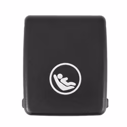 Car Rear Seat Hook ISOFIX Cover Child Restraint for Volvo Black