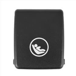 Car Rear Seat Hook ISOFIX Cover Child Restraint for Volvo Black