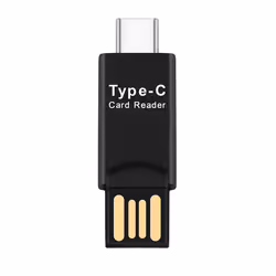 USB 3.1 Type C USB-C to Micro-SD TF Card Reader Adapter