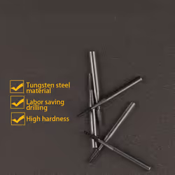 Car Front Windshield Repair Tool Glass Tungsten Steel Drill Bit