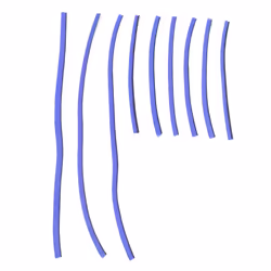 9Pcs Plush Strips for Dyson V6 V7 V8 V10 V11 Vacuum Cleaner Parts