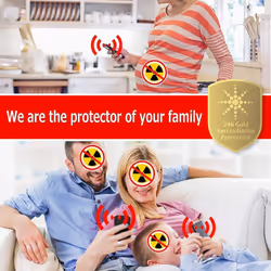 10PCs Anti Radiation Shield Sticker, 5G EMF Protection Cell Phone