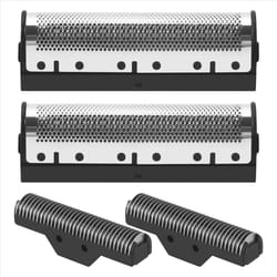 1Set Clipper Blade for Kemei Km-1102 Clipper  Shaver Parts Net Silver