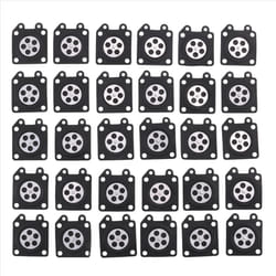30Pcs Carburetor Parts Chainsaw Carburetor Membrane Pads