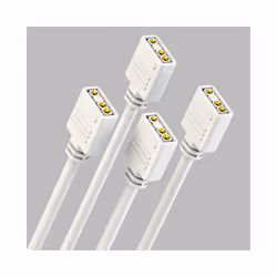 5V 3-Pin Extension Cable for Computer Hub Splitter, Black