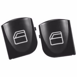 for W203 W208 C Clk Class Front Left+Right Window Switch Button Caps