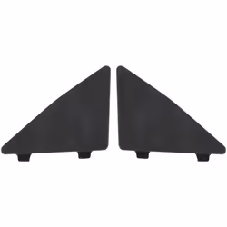 Car Front Bumper Triangle Trim Cover Cap for Mazda 3 Axela 2014-2016