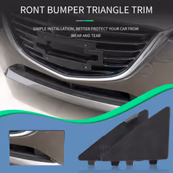 Car Front Bumper Triangle Trim Cover Cap for Mazda 3 Axela 2014-2016