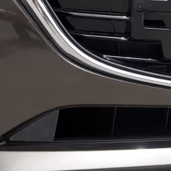 Car Front Bumper Triangle Trim Cover Cap for Mazda 3 Axela 2014-2016