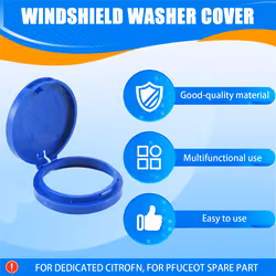Car Windshield Washer Fluid Cover for Citroen C4/DS5/Dispatch/Peugeot