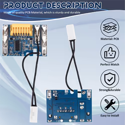 18V Replacement Battery PCB Chip Board for Makita BL1830 Power Tool