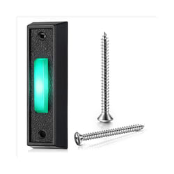 1PCS Wired Doorbell Button with LED Light, Replacement Of Doorbell