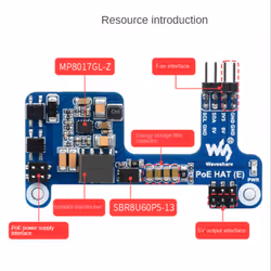 Waveshare Ethernet Power over Expansion Board 1PCS