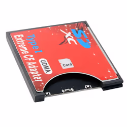 New SD to CF Card Sleeve Supports Wireless WIFI SD Card Adapter Red