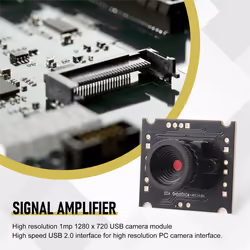 USB Camera Module OV9726 CMOS 1MP 50 Degree Lens USB IP Camera Module