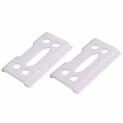 2Pcs 28 Teeth Zirconia Ceramic Clipper Blade for Wahl Senior Clipper